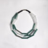 Collar Segmento - Verde y gris
